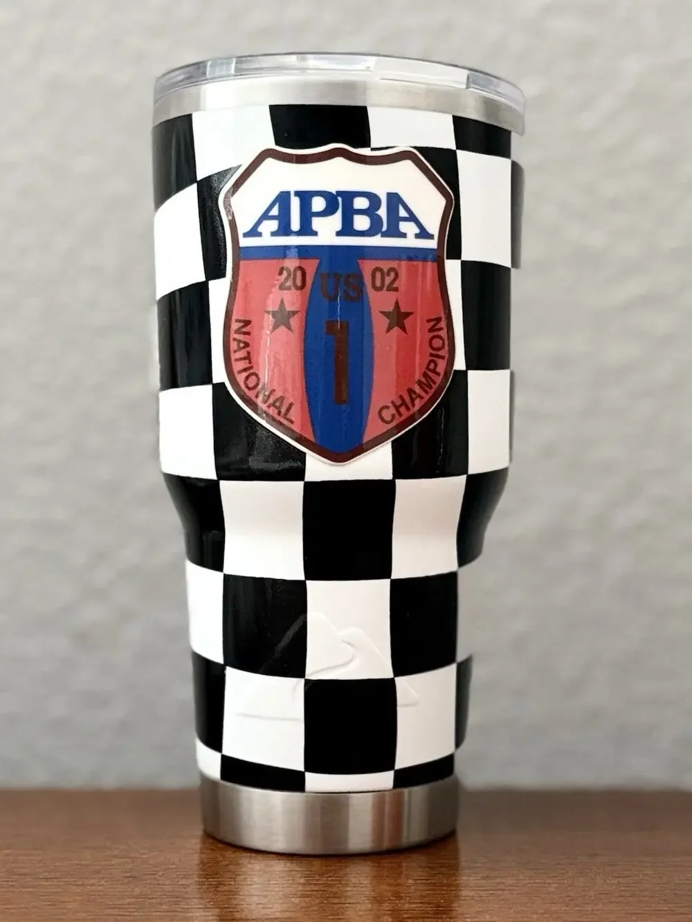Ozark Trail 32 Oz APBA National Champion 2002 Insulated Tumbler Racing Cup